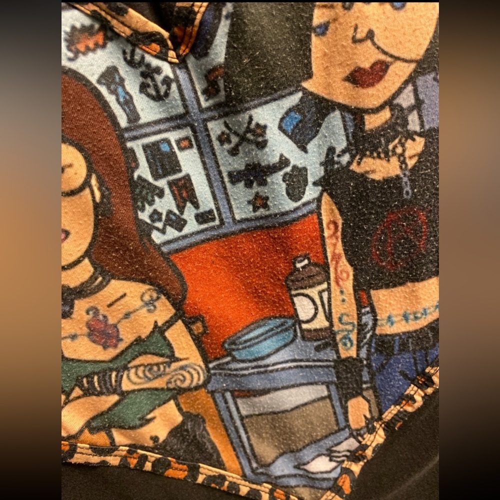 Daria dollskill Collab oversized distressed tee shirt - Picture 3 of 4